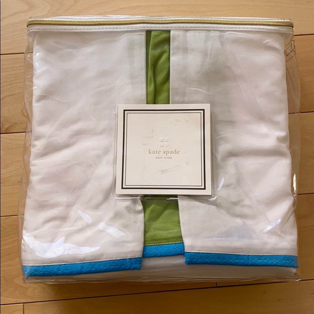 Kate spade cal king bedskirt, New
